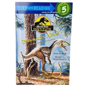 🍒4 for $20🍒  Dinosaurs Alive! Jurassic Park Institute Kids Book